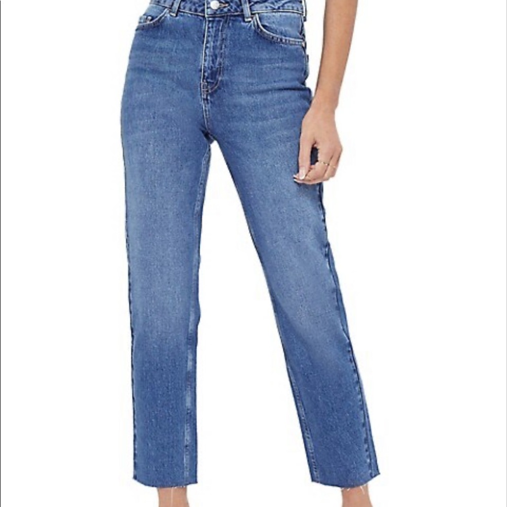 Lipsy London size 2 straight blue denim jeans